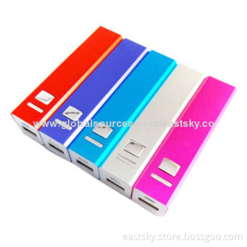2000mAh universal aluminum charger, best promotional gift for companyNew